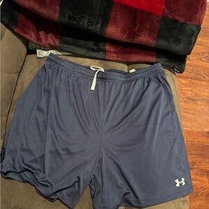 Under Armour Men's Dark Blue Athletic Shorts